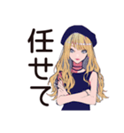 韓国コスメ大好き★キュートなオンニ（個別スタンプ：17）