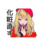 韓国コスメ大好き★キュートなオンニ（個別スタンプ：22）