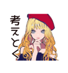 韓国コスメ大好き★キュートなオンニ（個別スタンプ：25）