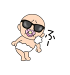 【感情を伝える】おじゃぶりベビー4（個別スタンプ：37）