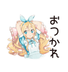メルヘンアリスの夢みるおやすみ（個別スタンプ：3）