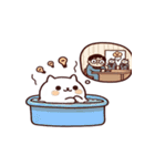 お風呂猫 ちょっとリラックス,（個別スタンプ：8）