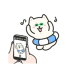 しろいわんこCleverのなつたび（個別スタンプ：6）