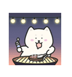 しろいわんこCleverのなつたび（個別スタンプ：12）