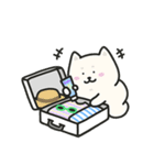 しろいわんこCleverのなつたび（個別スタンプ：13）