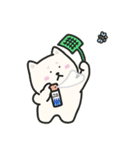 しろいわんこCleverのなつたび（個別スタンプ：24）