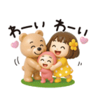 ぴんくまん日常✿3Dちびドール（はな子）（個別スタンプ：31）