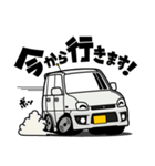 大好き！優しい軽トールワゴン（個別スタンプ：6）