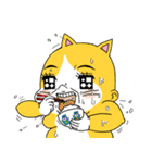 ねこ umi 2（個別スタンプ：14）