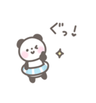 ゆるほわパンダ☆夏スタンプ（個別スタンプ：7）