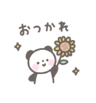 ゆるほわパンダ☆夏スタンプ（個別スタンプ：34）