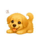 ワンだふる｜ゴールデン【台湾語】（個別スタンプ：9）