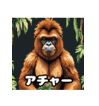 ほのぼのスマトラオラン・ウータン劇場（個別スタンプ：40）