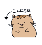 ちょっと可愛い猫と魚（個別スタンプ：2）