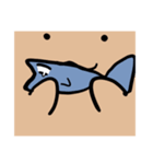 ちょっと可愛い猫と魚（個別スタンプ：10）