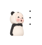 【気づかい】パンダタオル【敬語】（個別スタンプ：20）