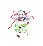 もちもちしてそうな女の子（個別スタンプ：4）