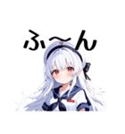 もちもちしてそうな女の子（個別スタンプ：5）