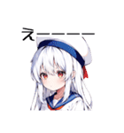もちもちしてそうな女の子（個別スタンプ：8）