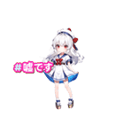 もちもちしてそうな女の子（個別スタンプ：25）