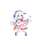 もちもちしてそうな女の子（個別スタンプ：27）