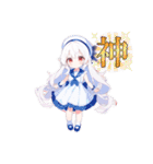 もちもちしてそうな女の子（個別スタンプ：30）