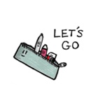 消しゴムくん。（個別スタンプ：3）