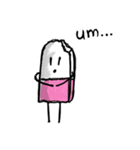 消しゴムくん。（個別スタンプ：5）