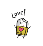 消しゴムくん。（個別スタンプ：7）