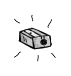 消しゴムくん。（個別スタンプ：9）