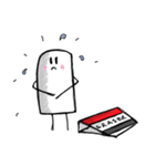 消しゴムくん。（個別スタンプ：13）