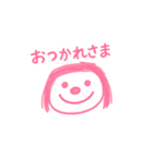 はーたん（5歳）が描いたママ（個別スタンプ：5）