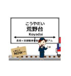 大洗鹿島線in臨海鉄道の毎日使う動く電車（個別スタンプ：14）
