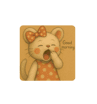 水玉りぼんのLaLaちゃん（個別スタンプ：1）