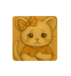 水玉りぼんのLaLaちゃん（個別スタンプ：8）
