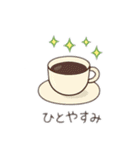 喫茶ダジャレ喫茶店＋ダジャレ＋メニュー（個別スタンプ：7）