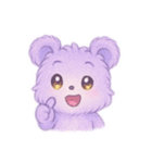 ラベンダーちゃんの表情（個別スタンプ：1）