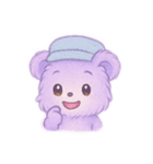 ラベンダーちゃんの表情（個別スタンプ：5）