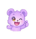 ラベンダーちゃんの表情（個別スタンプ：22）