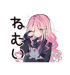 くせつよゴシックガールの日常★（個別スタンプ：16）