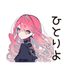くせつよゴシックガールの日常★（個別スタンプ：36）