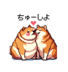 好きが溢れるふとっちょ柴犬2（個別スタンプ：10）