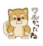柴犬さん 2025 「たまには本音で」（個別スタンプ：18）