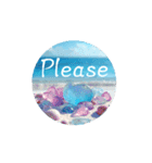 海の英語のスタンプ English.Sea.beautiful（個別スタンプ：2）