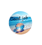 海の英語のスタンプ English.Sea.beautiful（個別スタンプ：6）
