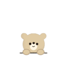 動く かわいい くま（個別スタンプ：3）