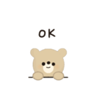 動く かわいい くま（個別スタンプ：5）