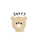 動く かわいい くま（個別スタンプ：9）