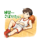 バスケットボール 男子 スポーツ (小)（個別スタンプ：2）