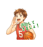 バスケットボール 男子 スポーツ (小)（個別スタンプ：11）